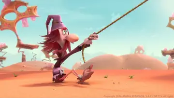 Задник до фильму"A Wizard