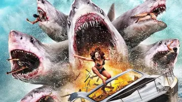Задник до фильму"6-Headed Shark Attack" #425344