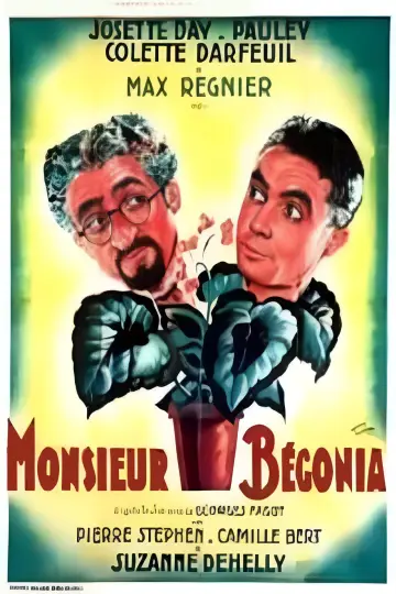 Monsieur Bégonia постер