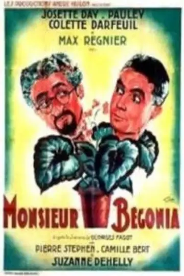 Постер до фильму"Monsieur Bégonia" #722180