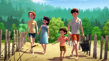 Задник до фильму"The Boxcar Children: Surprise Island" #424918