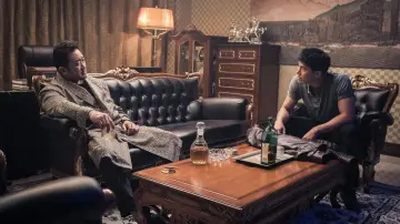Задник до фильму"Гангстер, коп і диявол" #655890