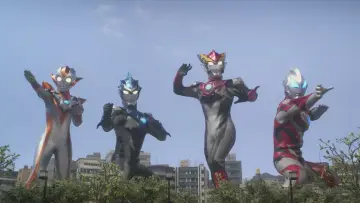 Задник до фильму"劇場版 ウルトラマンR/B セレクト！絆のクリスタル" #1133540