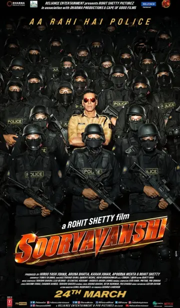 Постер до фильму"सूर्यवंशी" #1007580