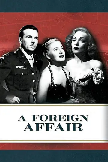 Постер до фильму"A Foreign Affair" #1063029