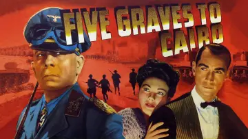 Задник до фильму"Five Graves to Cairo" #1111918