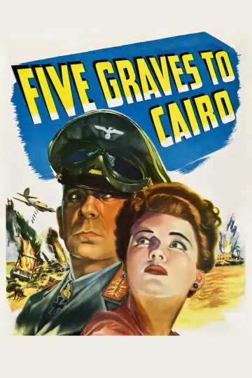 Постер до фильму"Five Graves to Cairo" #1111925