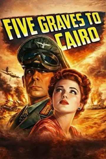 Постер до фильму"Five Graves to Cairo" #1111926