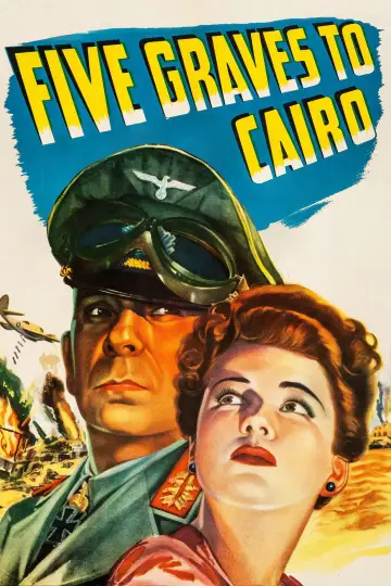 Постер до фильму"Five Graves to Cairo" #1111927