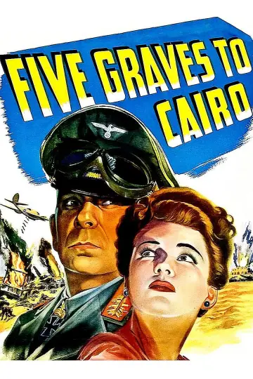 Постер до фильму"Five Graves to Cairo" #1111929