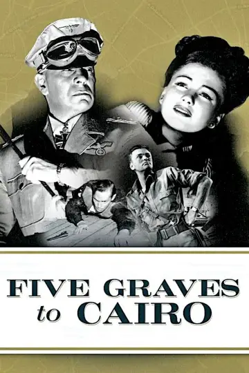 Постер до фильму"Five Graves to Cairo" #1111936