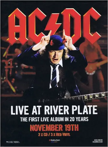 Постер до фильму"AC/DC: Live at River Plate" #1056345