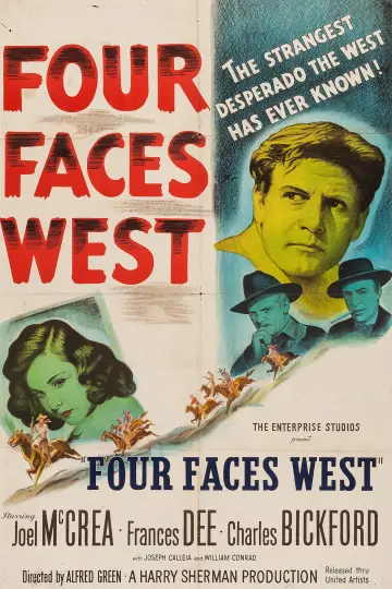 Постер до фільму "Four Faces West" #1870139