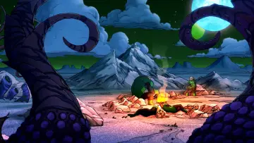 Задник до фільму "Green Lantern: Emerald Knights" #996685