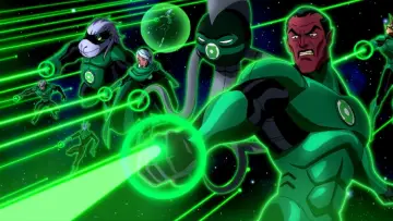 Задник до фільму "Green Lantern: Emerald Knights" #996691