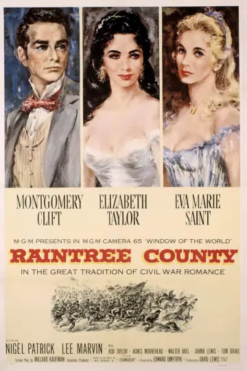 Постер до фильму"Raintree County" #743519