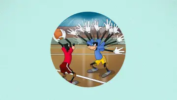 Задник до фільму "Double Dribble" #1869621