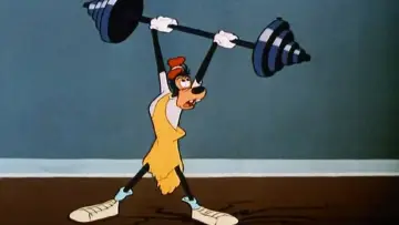 Задник до фильму"Goofy Gymnastics" #501401