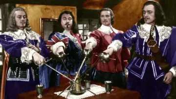 Задник до фильму"Les Trois Mousquetaires" #435013