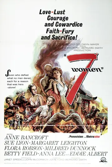 Постер до фильму"7 Women" #1111823