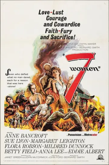 Постер до фильму"7 Women" #1111824