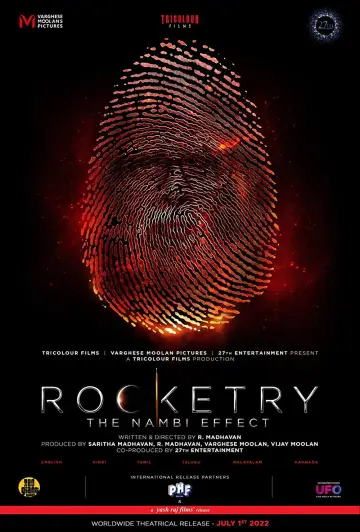 Постер до фильму"Rocketry: The Nambi Effect" #1087378