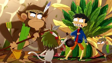 Задник до фільму "Si Juki the Movie: Harta Pulau Monyet" #487314