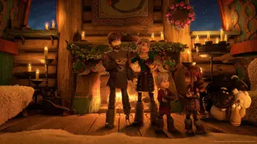 Задник до фильму"How to Train Your Dragon: Snoggletog Log" #418104