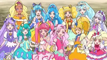 Задник до фильму"映画プリキュアミラクルリープ みんなとの不思議な1日" #402717