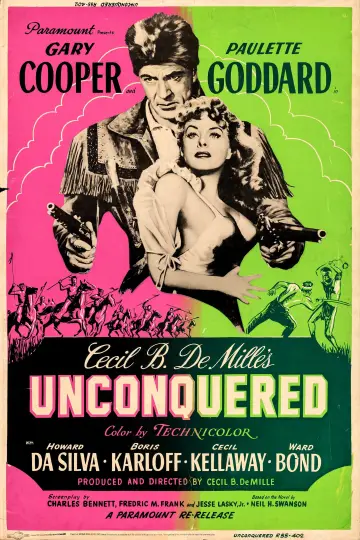 Постер до фильму"Unconquered" #630115