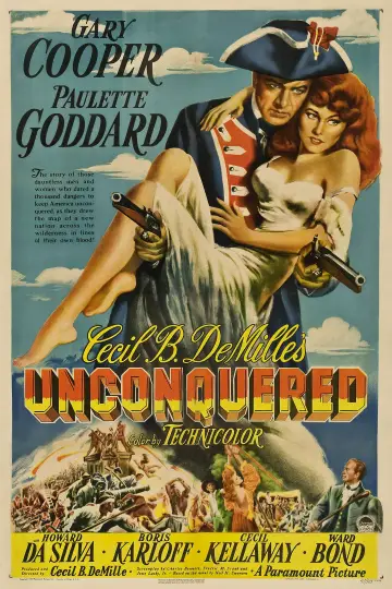 Постер до фильму"Unconquered" #630119