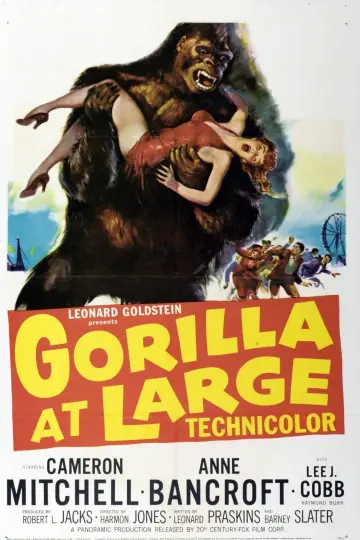 Постер до фільму "Gorilla at Large" #1573640