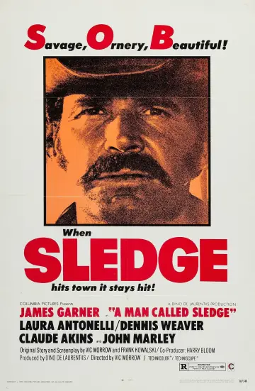 Постер до фільму "A Man Called Sledge" #1839730