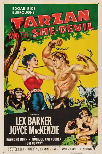 Постер до фільму "Tarzan and the She-Devil" #1856111