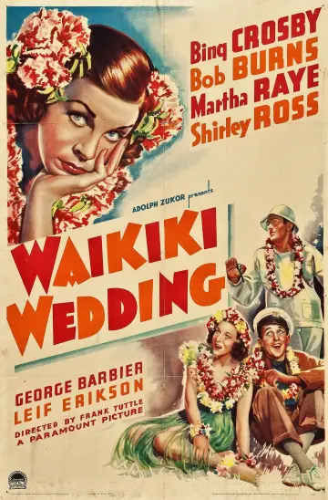 Постер до фильму"Waikiki Wedding" #1158641