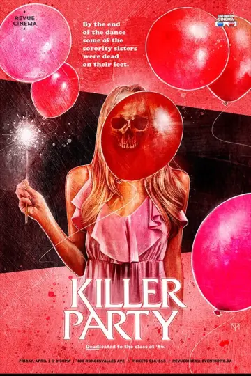 Постер до фильму"Killer Party" #685427