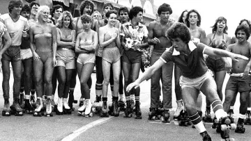 Задник до фильму"Roller Boogie" #732817
