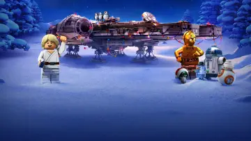Задник до фильму"Зоряні війни Lego: Святковий спецвипуск" #351424