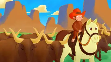 Задник до фильму"Curious George: Go West, Go Wild" #350601