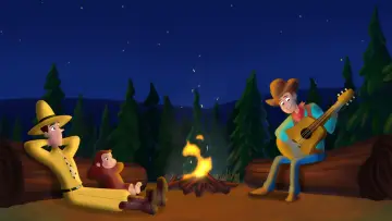 Задник до фильму"Curious George: Go West, Go Wild" #350603