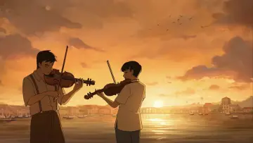 Задник до фильму"The Violinist" #928334