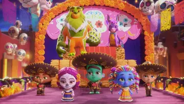 Задник до фильму"Super Monsters: Dia de los Monsters" #330937