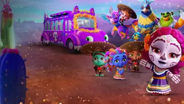 Задник до фильму"Super Monsters: Dia de los Monsters" #330938