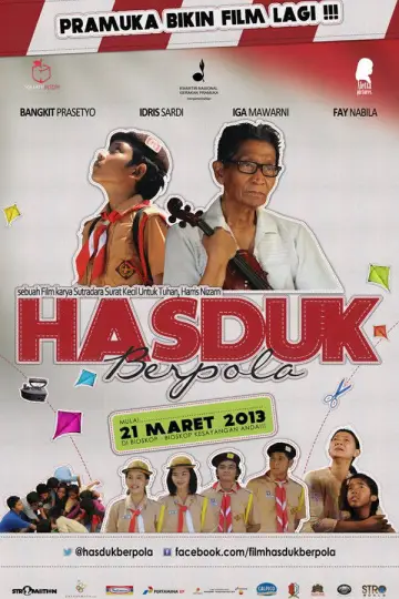 Hasduk Berpola постер