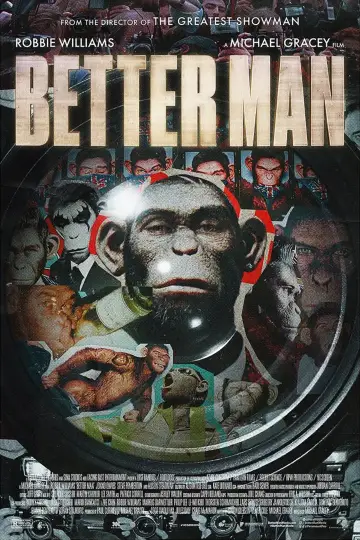 Постер до фільму "Роббі Вільямс: Better Man" #1207956