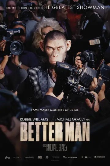 Постер до фильму"Роббі Вільямс: Better Man" #575534