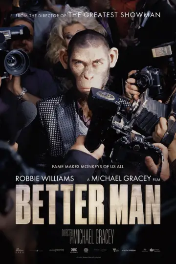Постер до фильму"Роббі Вільямс: Better Man" #575544