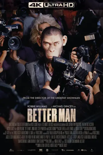 Постер до фильму"Роббі Вільямс: Better Man" #575552