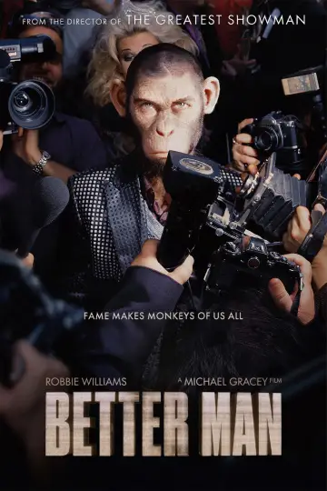 Постер до фильму"Роббі Вільямс: Better Man" #575555