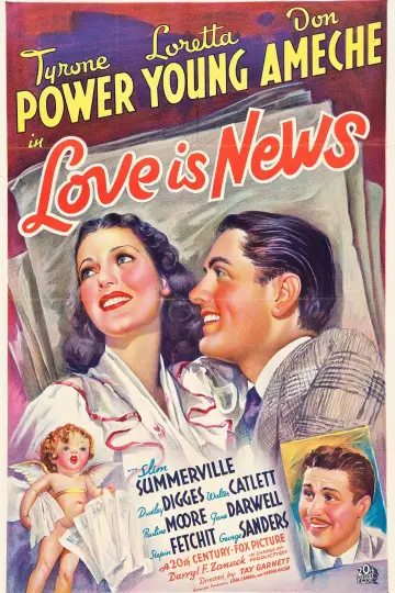 Постер до фільму "Love Is News" #1616401